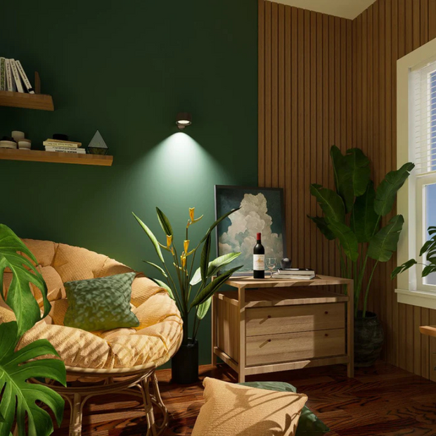 LumiLoop™ I Kabellose Wandleuchte mit 360°-Drehfunktion