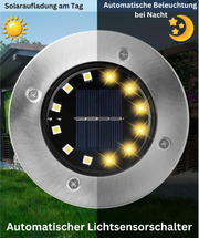 Solix™ – Solar-Gartenleuchte (4er-Set)