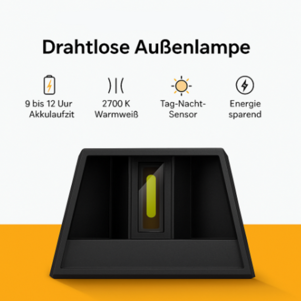 Veloura™ | Solarbetriebene Designlampe