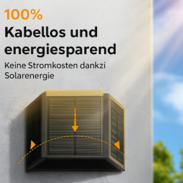 Veloura™ | Solarbetriebene Designlampe