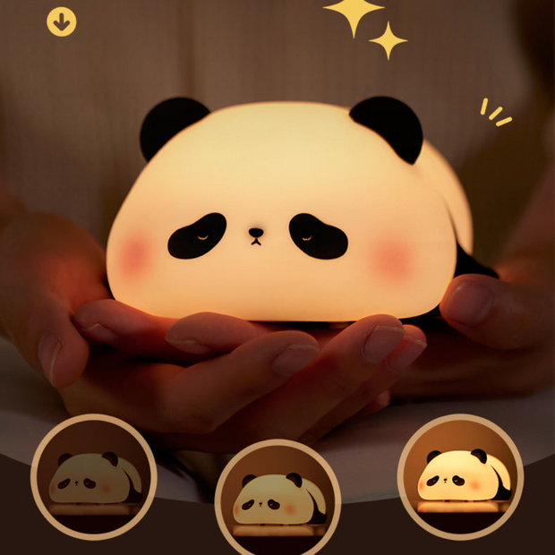 Glowpanda™ | Niedliche LED-Nachtlampe in Pandabär-Form