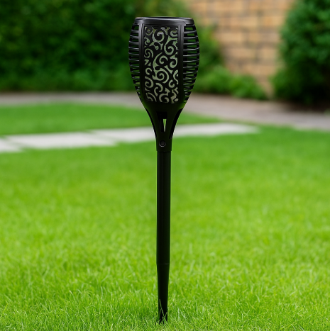 Flamora™ | Tanzende Solarflammen-Außenlampe